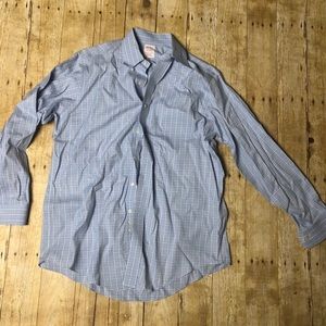 Brooks Brothers men’s Blue Button Up Shirt 15.5